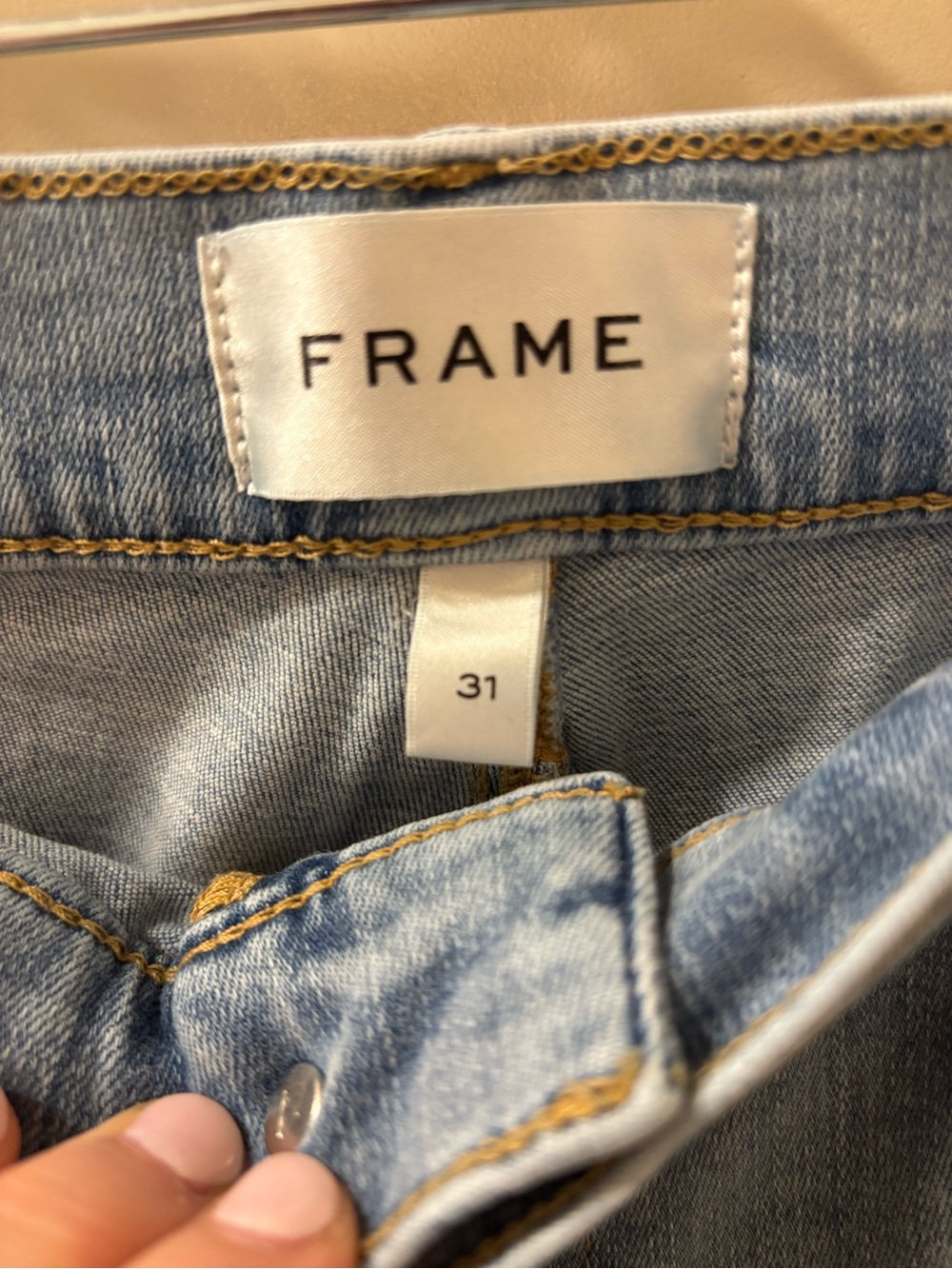 Frame Le High Straight Jeans - Picture 4 of 6